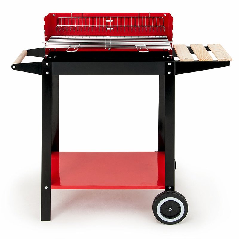 how to use your barbecue all year round: set up an outdoor kitchen  -  4 burner gas barbecue
